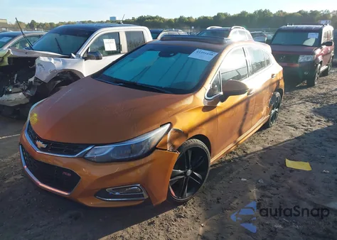 2017 Chevrolet Cruze Premier Auto from USA, damaged, VIN 3G1BF6SM6HS540153